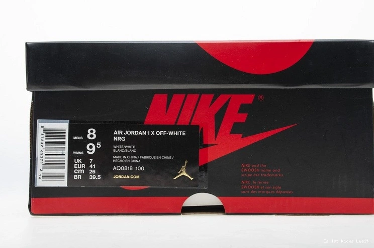 high Jordan White  OWT retro AQ0818-100 1 NIKE Air 0121